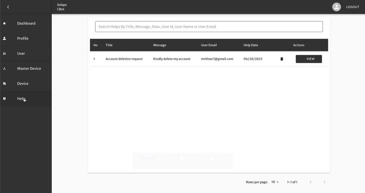 Chargebot BLE Dashboard